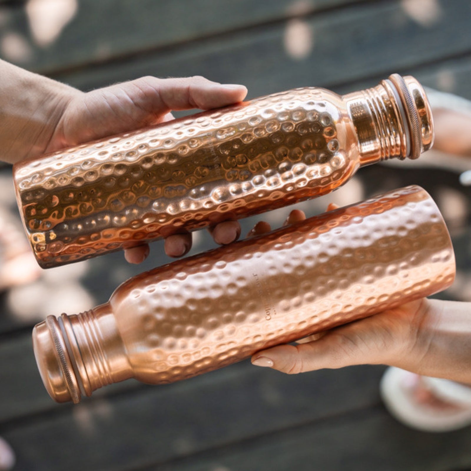 Handmade Pure Copper Ayurvedic Water Bottle